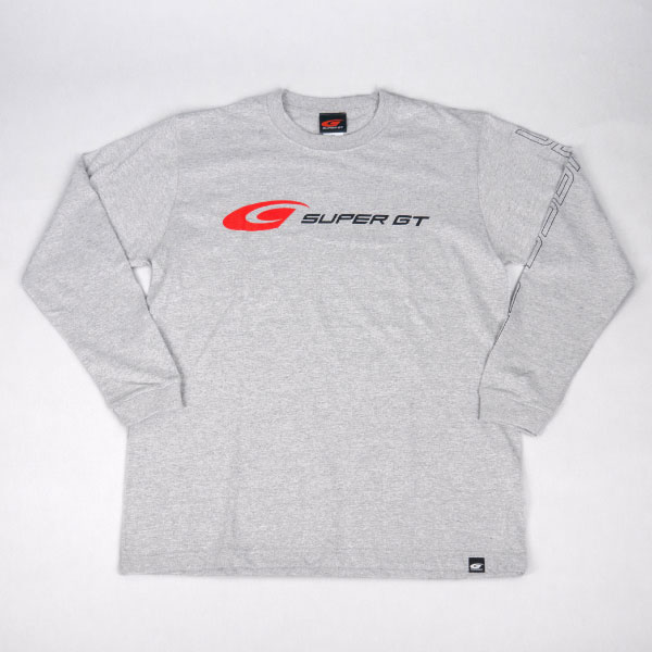 SUPER GT スタンダードロングスリーブTシャツ (杢グレー/XLサイズ