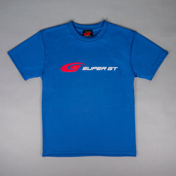 SUPER GT ドライTシャツ（ブルー/XLサイズ）