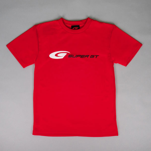 SUPER GT ドライTシャツ（レッド/Mサイズ）