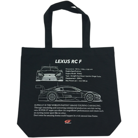 トートバック LEXUS RC F | SUPER GT SQUARE