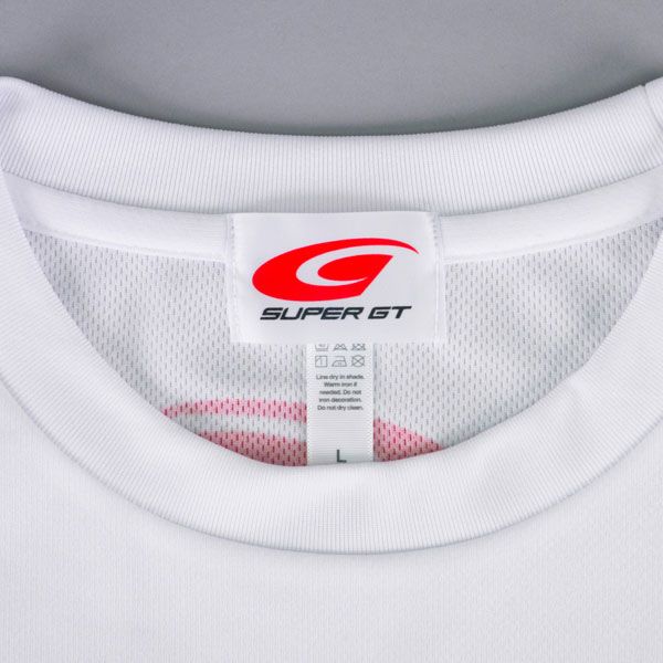 SUPER GT ドライTシャツ（ホワイト/3Lサイズ）