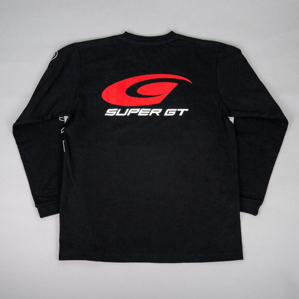 SUPER GT スタンダードロングスリーブTシャツ (ブラック/Lサイズ)