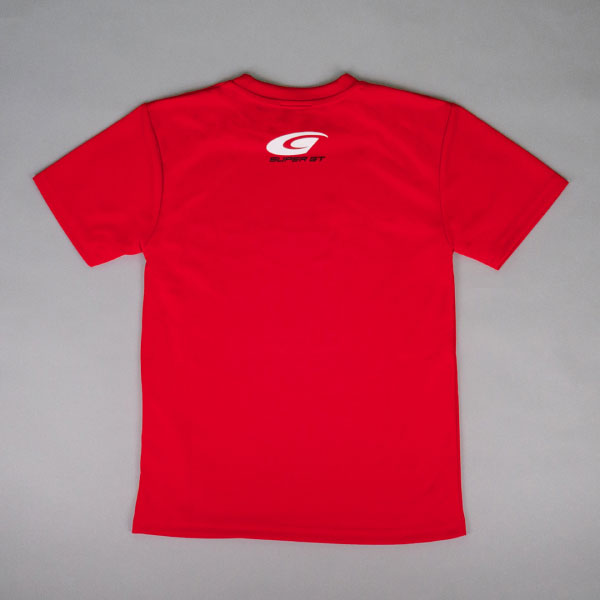 SUPER GT ドライTシャツ（レッド/XLサイズ）