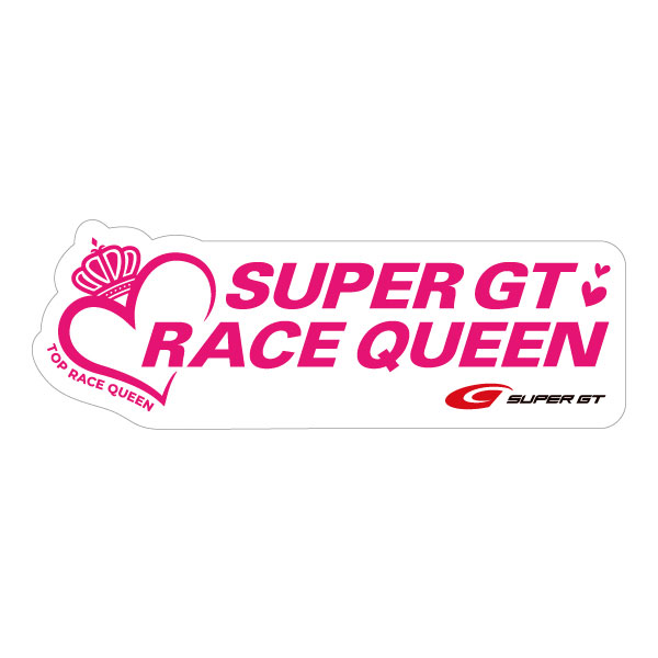SUPER GT RACE QUEENロゴステッカー