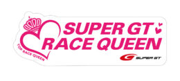SUPER GT RACE QUEEロゴステッカー