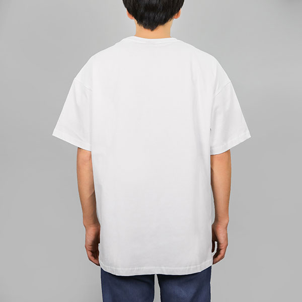 SUPER GT エンボスロゴ Tシャツ（ホワイト/Lサイズ）