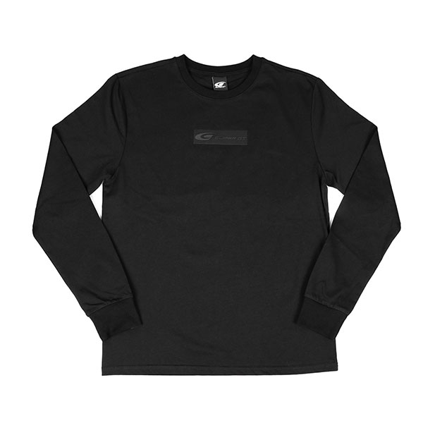 SUPER GT BOXロゴ ロングスリーブTシャツ（ブラック/XLサイズ）