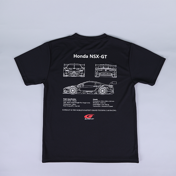 GT500マシン Tシャツ Honda（XLサイズ）
