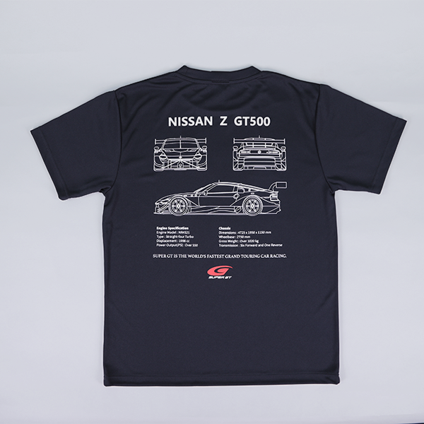 GT500マシン Tシャツ NISSAN（Lサイズ）