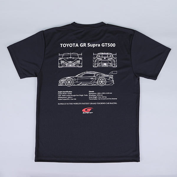 GT500マシン Tシャツ TOYOTA（Lサイズ）