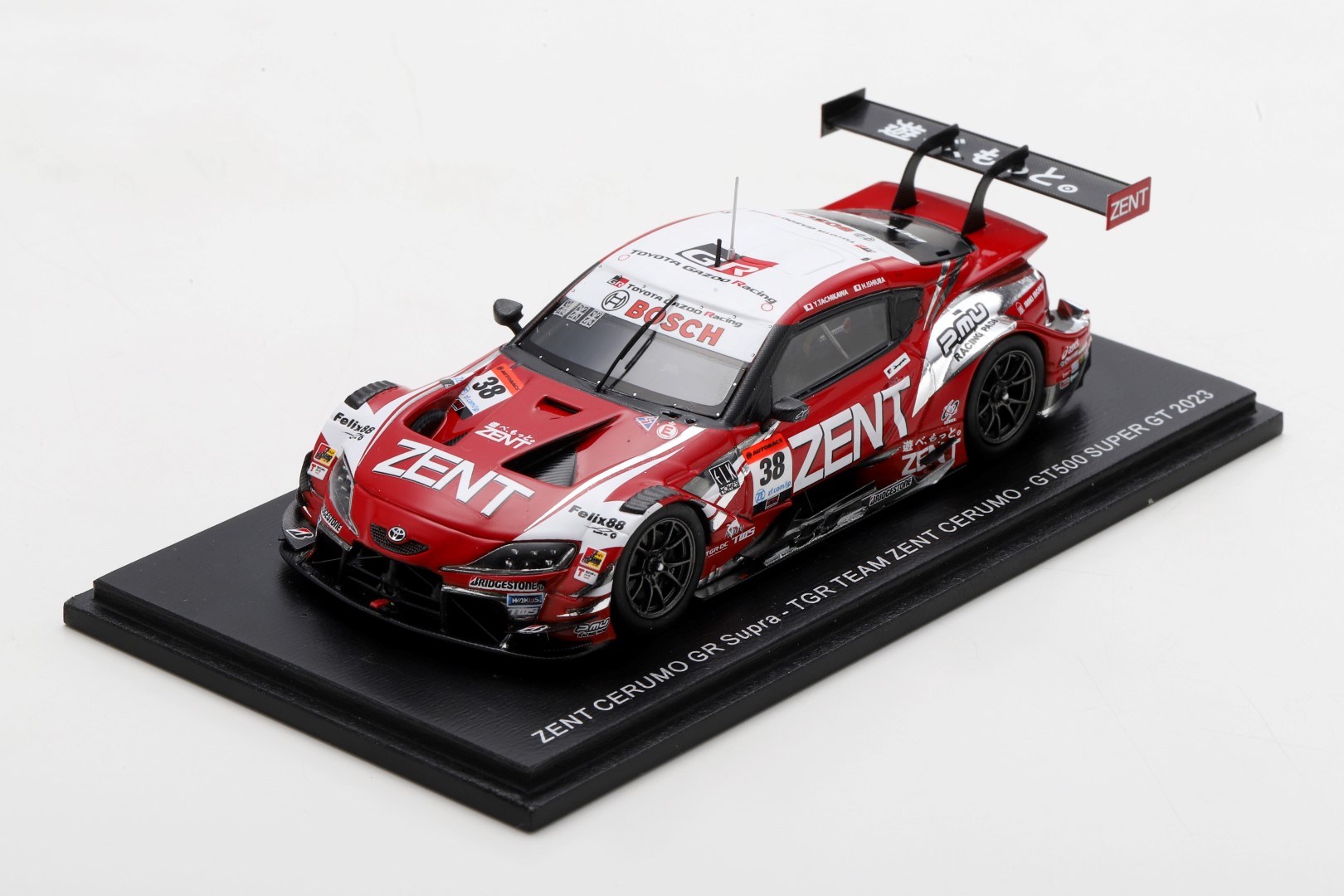 2023 スーパーGT スパーク1/43 ゼントセルモスープラ 限定 立川祐路 ...