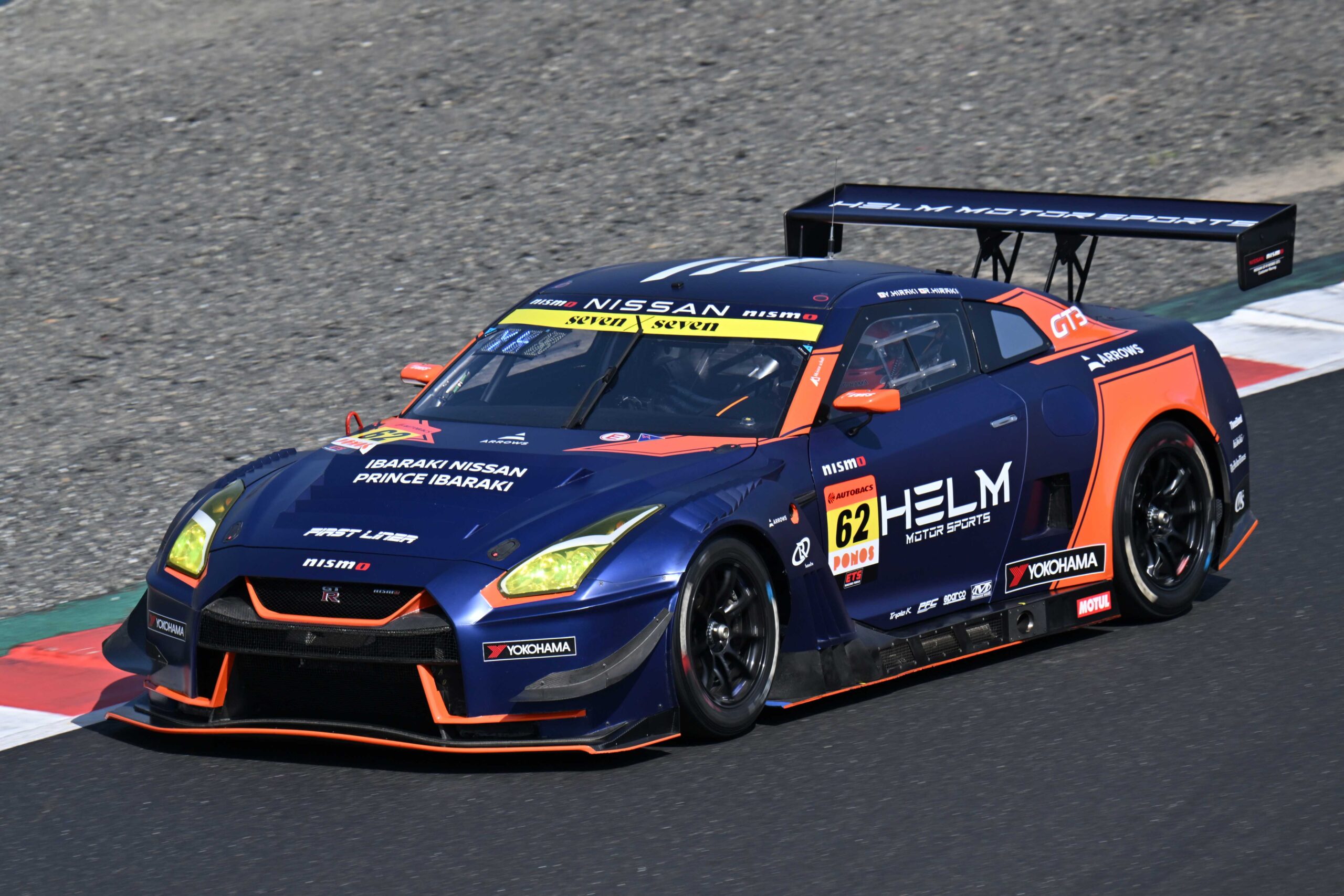 【予約受付】2025 No.62 HELM MOTORSPORTS GT-R  /  HELM MOTORSPORTS