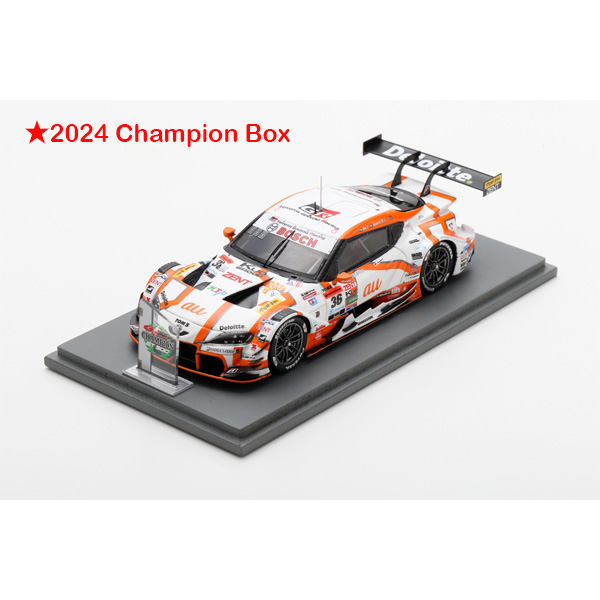 【予約受付】1/43 2024 No.36 au TOM’S GR Supra with CHAMPION BOARD / TGR TEAM au TOM’S