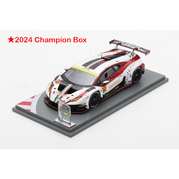 【予約受付】1/43 2024 No.88 VENTENY Lamborghini GT3 with CHAMPION BOARD / JLOC