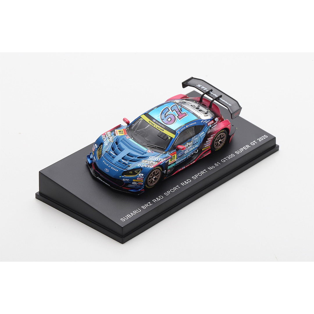 1/64 2025 No.61 SUBARU BRZ R&D SPORT / R&D SPORT | SUPER GT SQUARE