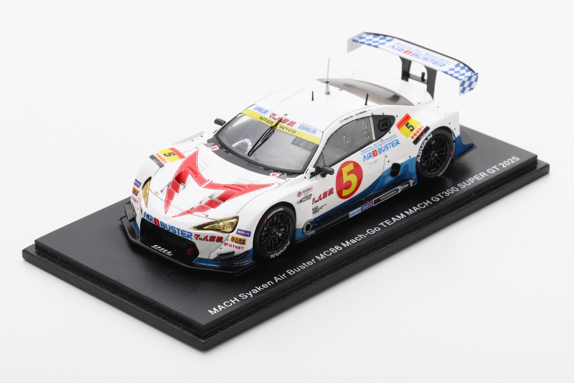2025 No.5 マッハ車検エアバスターMC86 / TEAM MACH