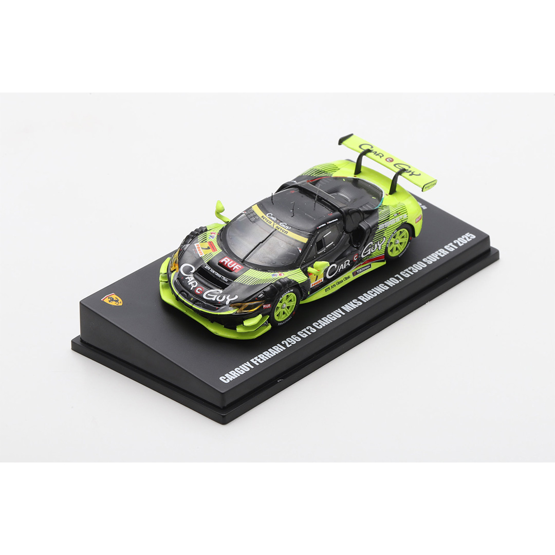 【予約受付】1/64 2025 No.7 CARGUY Ferrari 296 GT3 CARGUY MKS RACING GT300 SUPER GT 2025