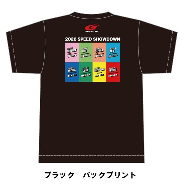 2026シリーズツアーTシャツ（ブラック/Lサイズ）