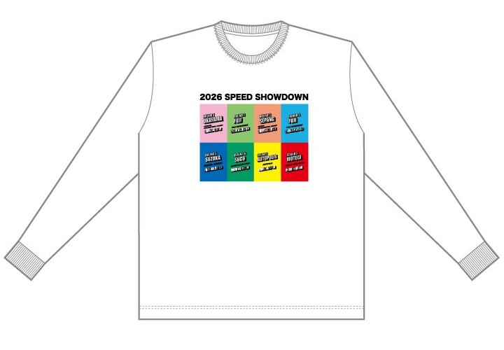 2026シリーズツアーロングスリーブTシャツ (ホワイト/Mサイズ）