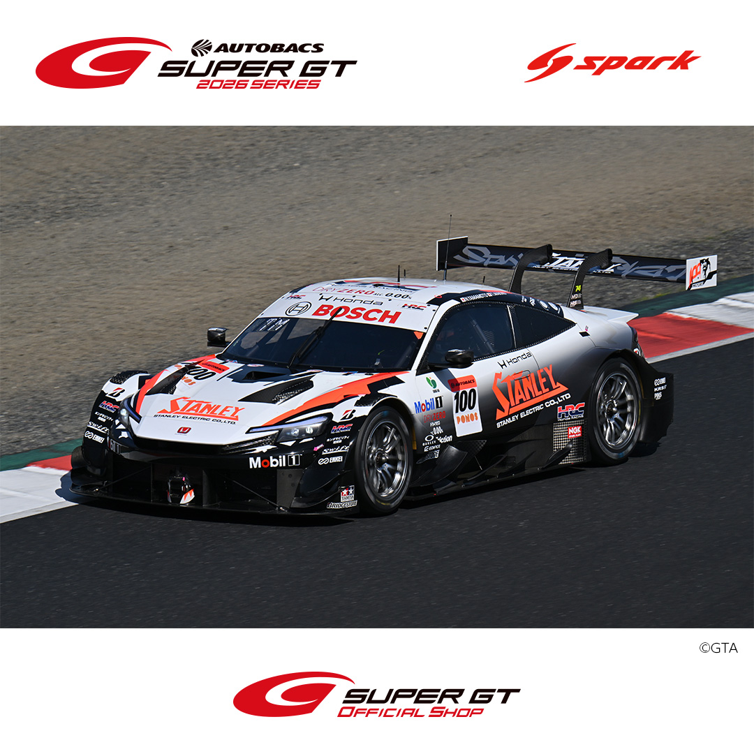 予約受付】2026 No.100 STANLEY HRC PRELUDE -GT / STANLEY TEAM