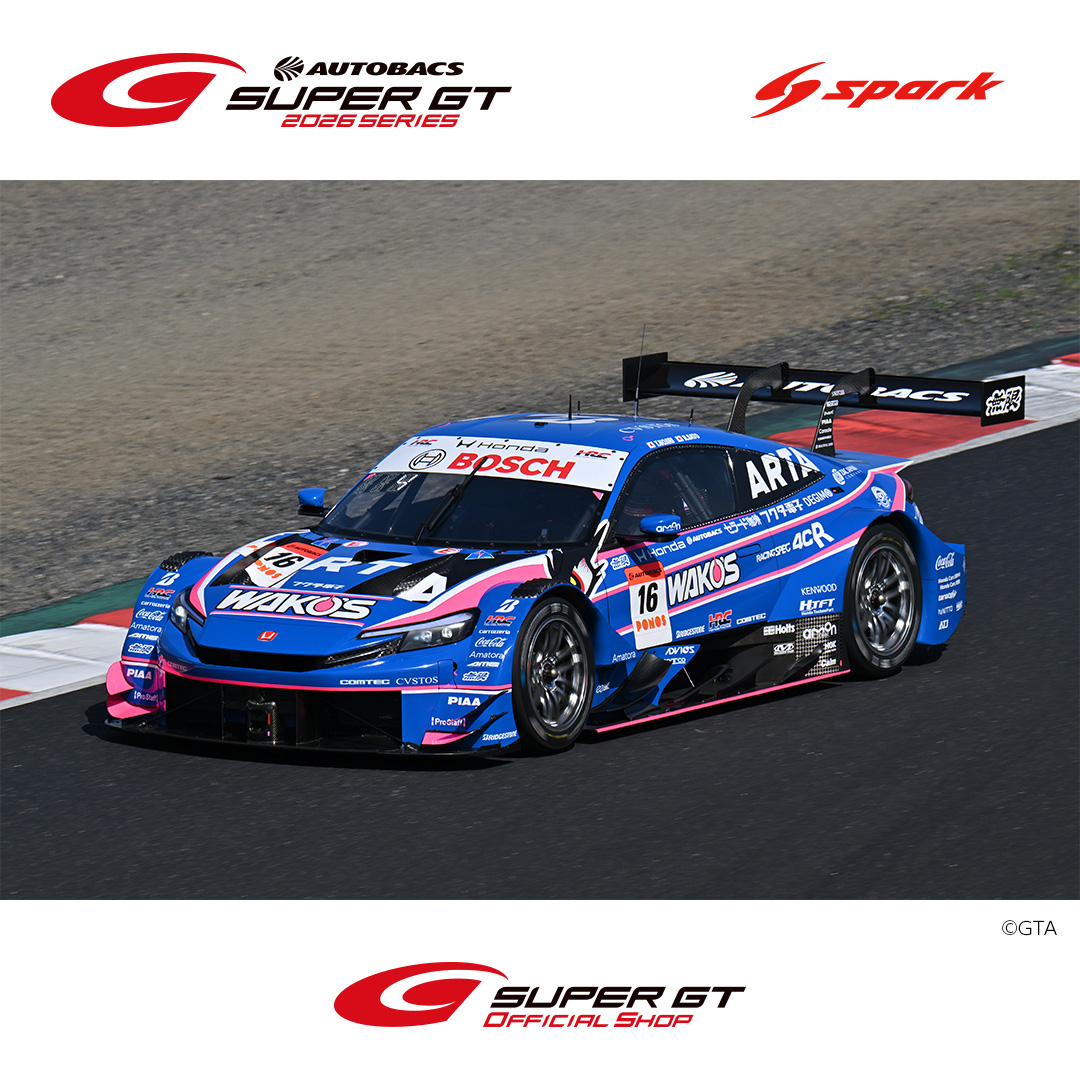 予約受付】2026 No.16 #16 ARTA MUGEN HRC PRELUDE -GT / ARTA MUGEN