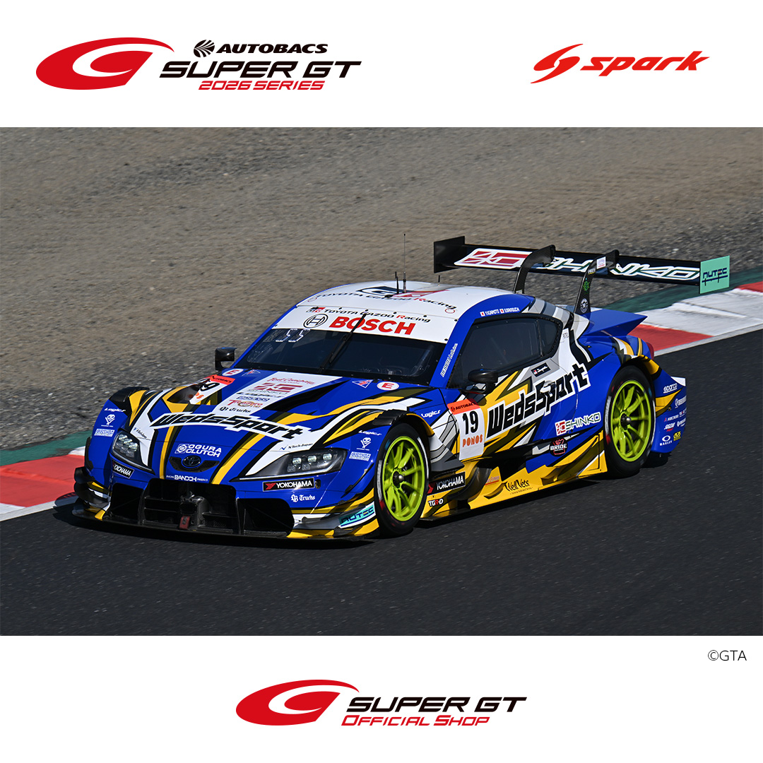予約受付】2026 No.19 WedsSport BANDOH GR Supra / TGR TEAM
