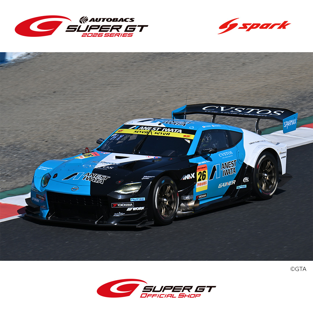 予約受付】2026 No.26 ANEST IWATA GAINER Z / ANEST IWATA Racing