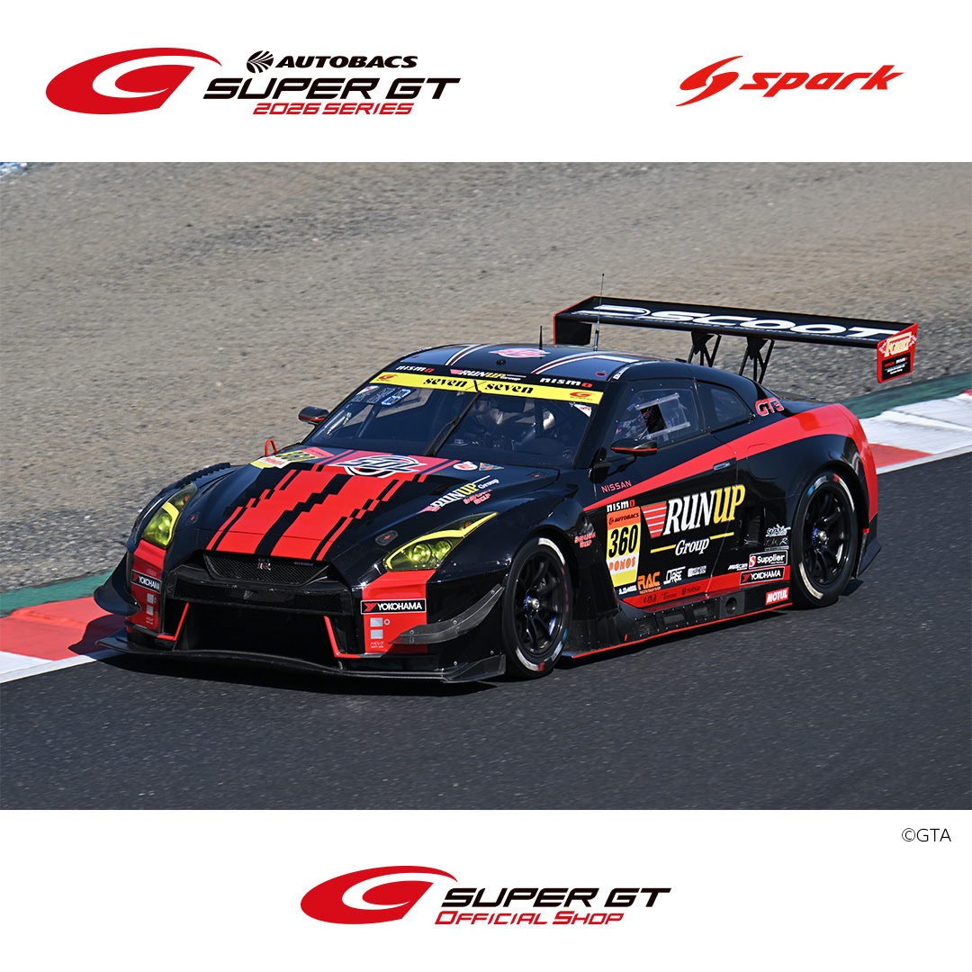 予約受付】2026 No.360 RUNUP × SOL GT-R / TOMEI SPORTS | SUPER GT