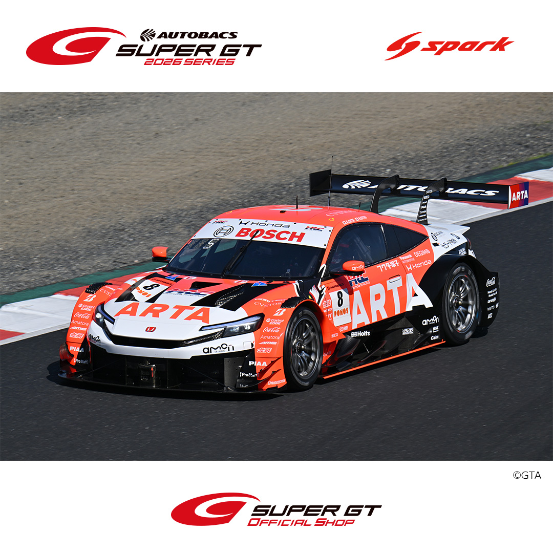 予約受付】2026 No.8 #8 ARTA MUGEN HRC PRELUDE -GT / Team HRC ARTA